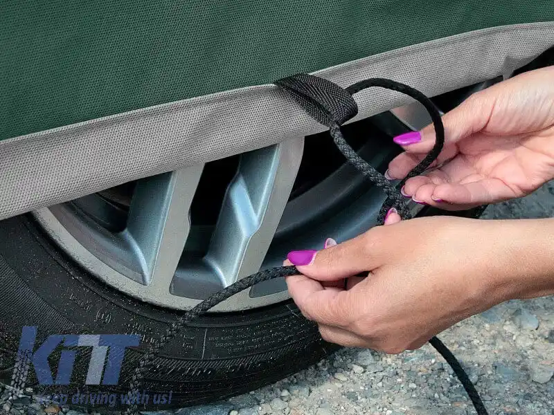 Husa Kegel seria Membrane Garage dimensiune L verde potrivită pentru SUV/Offroad-image-6131178