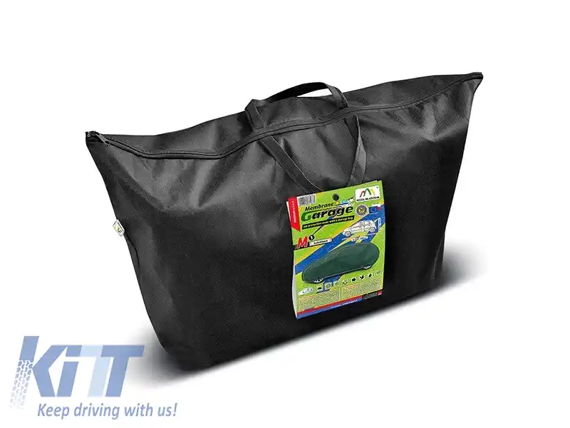 Husa Kegel seria Membrane Garage dimensiune M1 verde potrivită pentru hatchback, 355-380x126-136cm-image-6131096