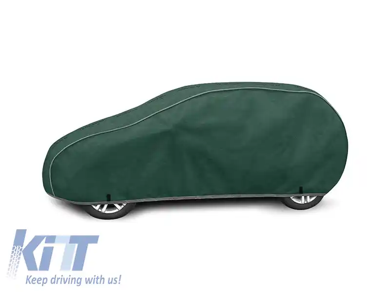 Husa Kegel seria Membrane Garage dimensiune M2 verde potrivită pentru hatchback 380-405x126-136cm-image-6131104