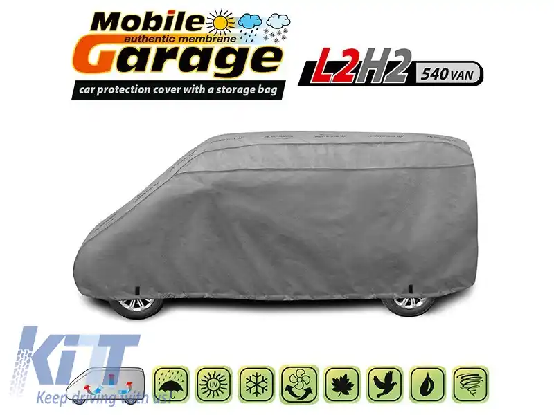 Husa Kegel seria Mobile dimensiune 540 L2H2 gri potrivită pentru VAN, 520-545x210-220cm