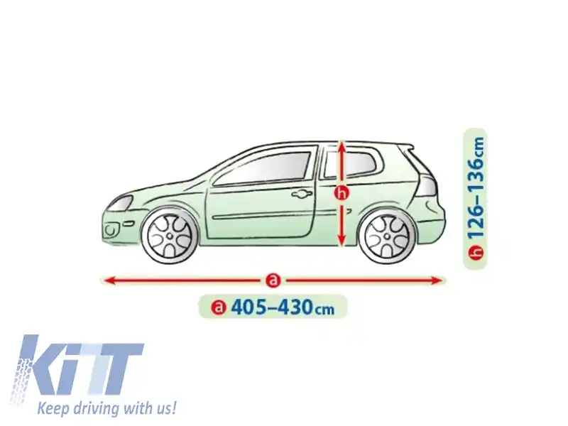 Husa Kegel seria Mobile dimensiune L1 gri potrivită pentru hatchback/combinate-image-6130424