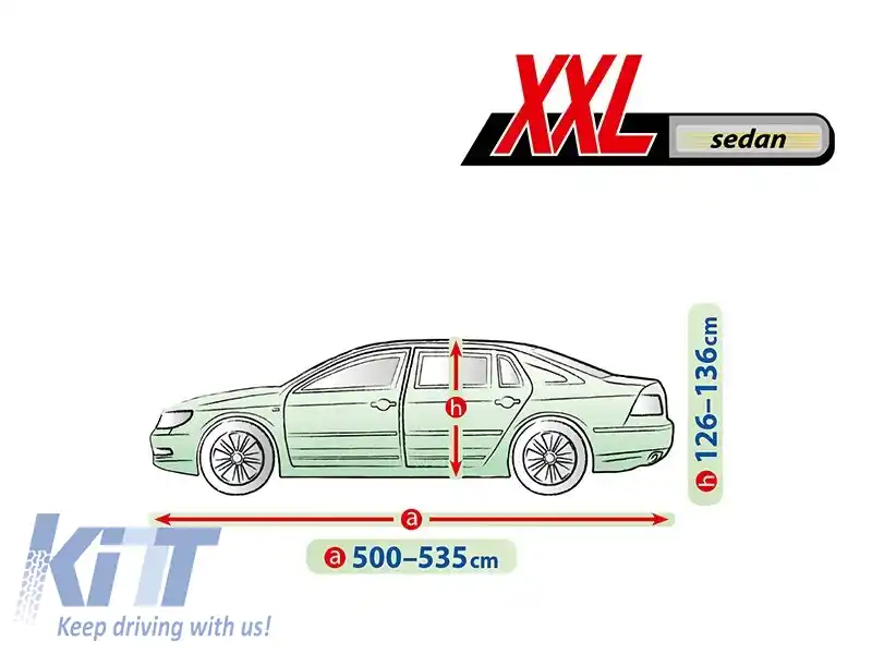Husa Kegel seria Mobile dimensiune XXL gri potrivită pentru sedan-image-6130513
