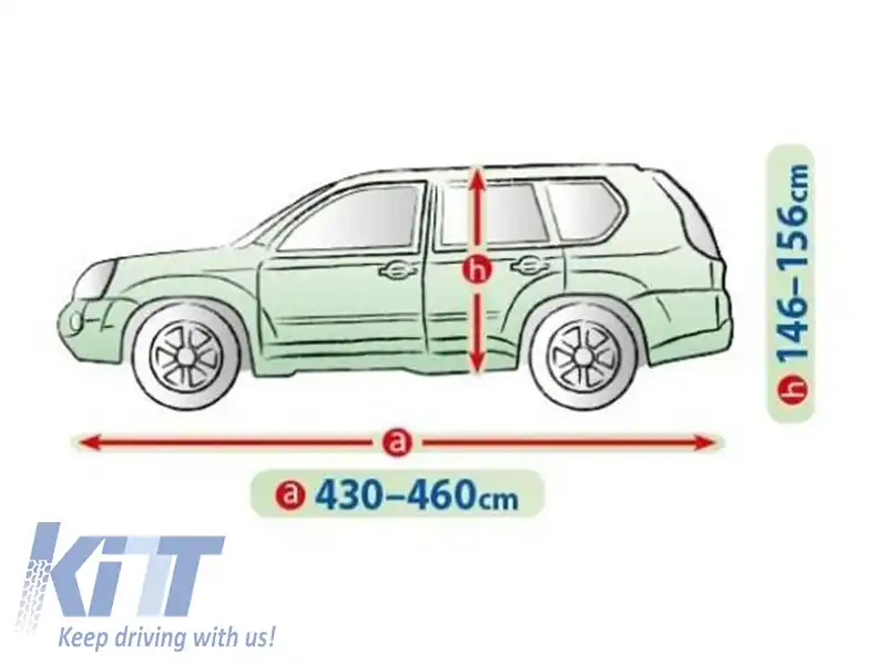 Husa Kegel seria Perfect dimensiune L albastră potrivită pentru SUV-image-6131060