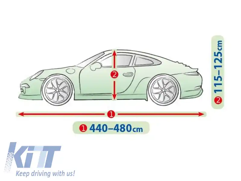 Husa Kegel seria Perfect dimensiune XL albastră potrivită pentru Coupe-image-6131084