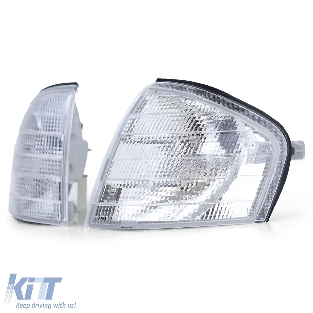 Indicator alb pereche potrivit pentru Mercedes C-Class W202 sedan S202 estate 93-01-image-6191708