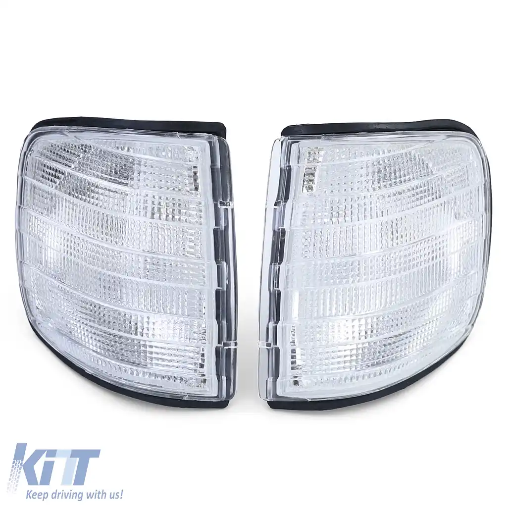 Indicator alb pereche potrivit pentru Mercedes S-Class W126 sedan 80-91-image-6195257