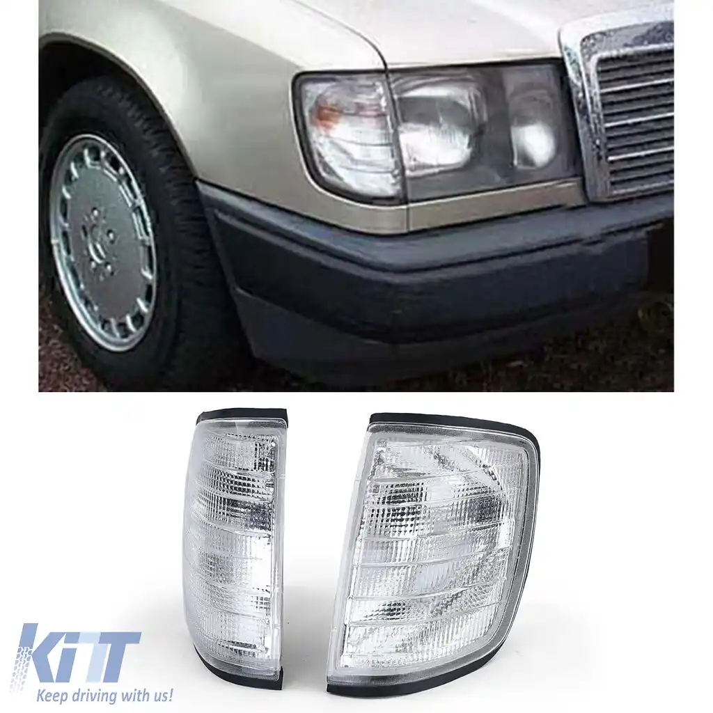 Indicator alb pereche potrivit pentru Mercedes E-Class W124 C124 S124 85-95