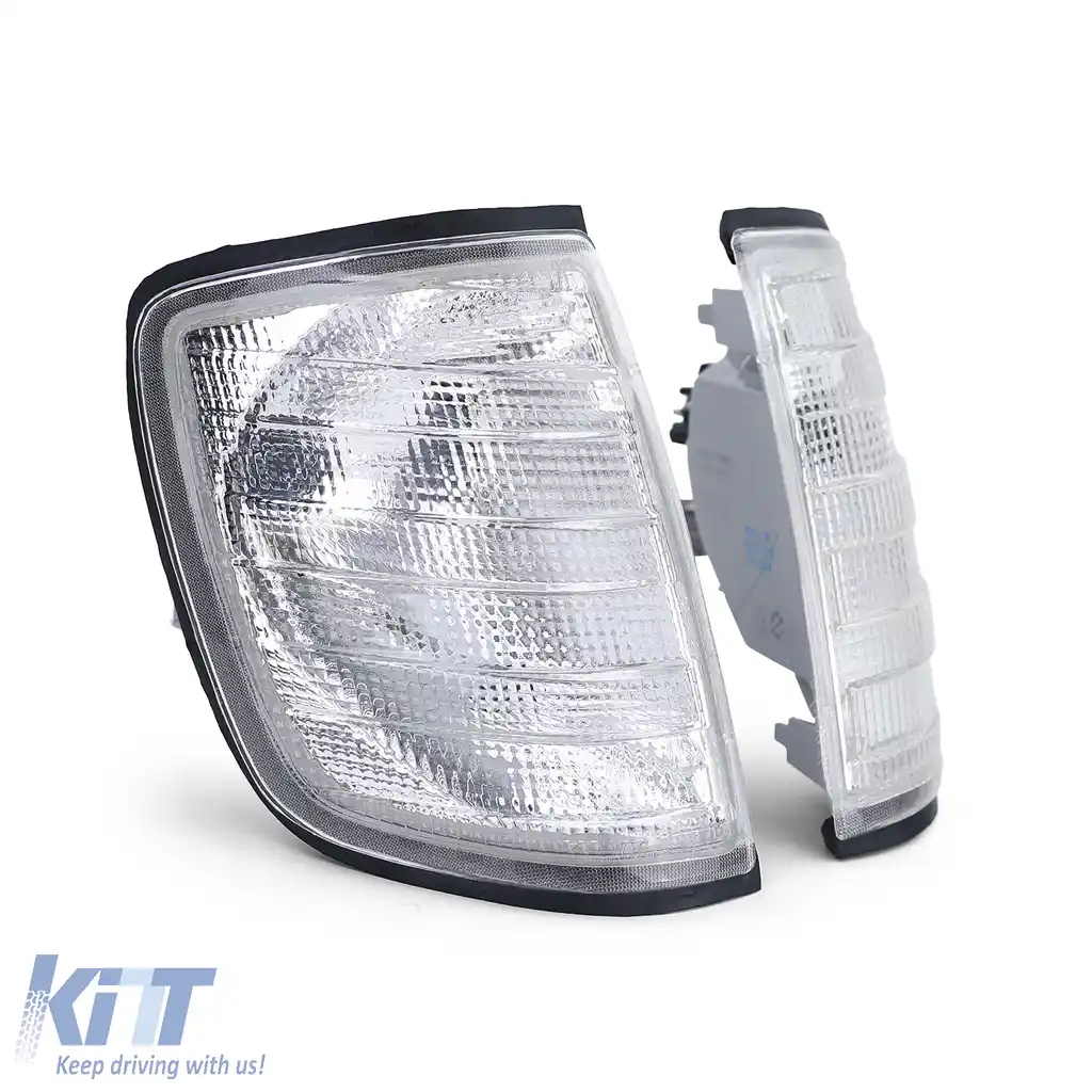 Indicator alb pereche potrivit pentru Mercedes E-Class W124 C124 S124 85-95-image-6195505