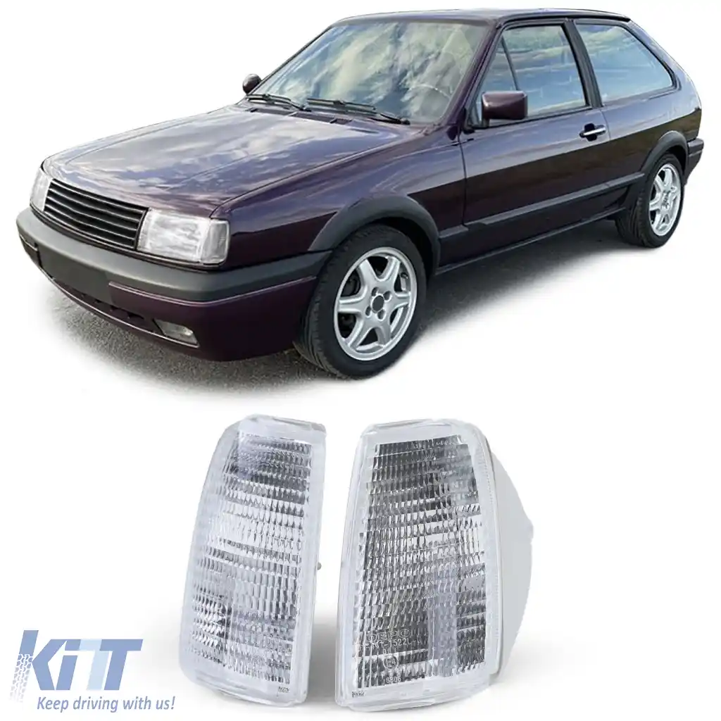 Indicator alb pereche potrivit pentru VW Polo tip 86C 90-94