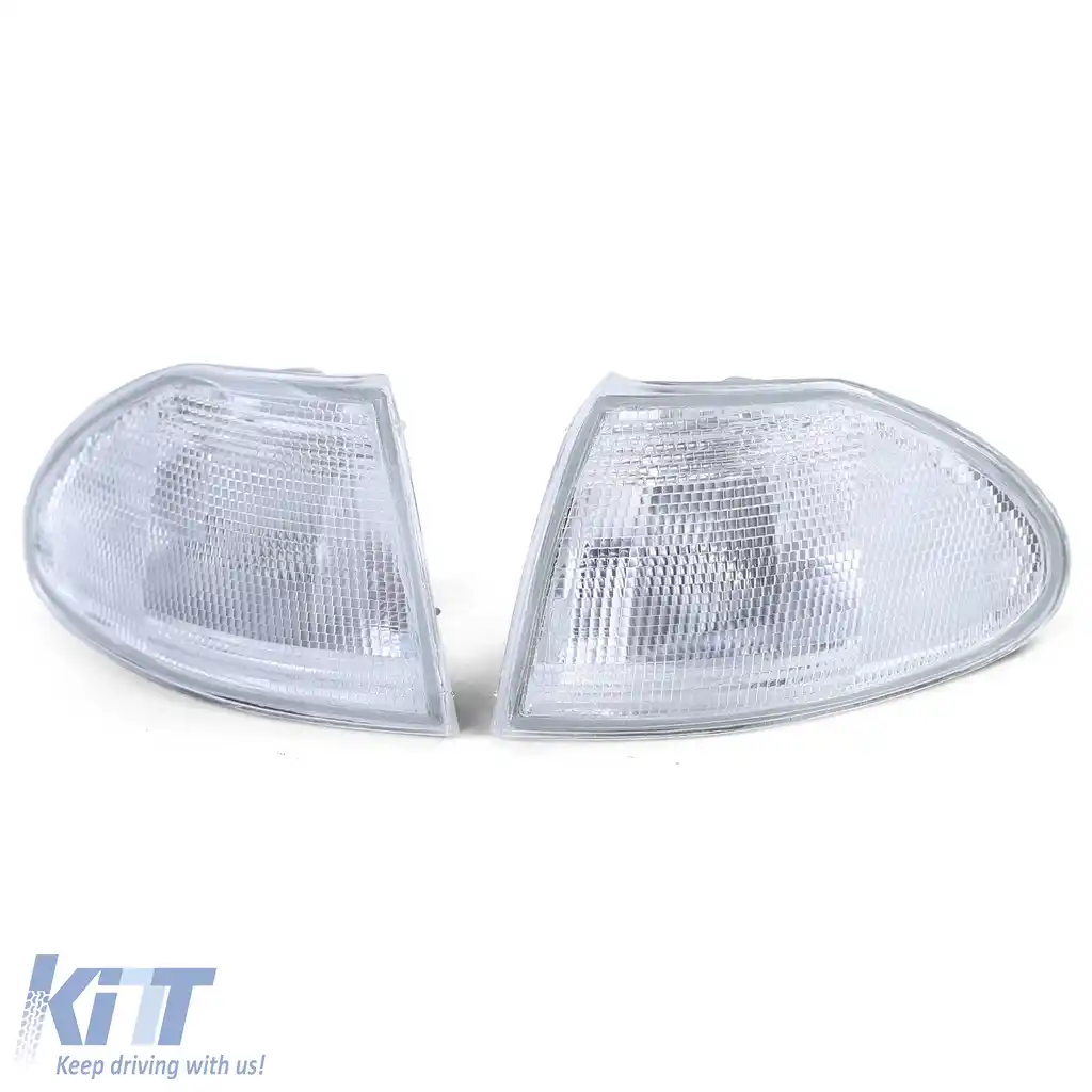 Indicator alb pereche stânga dreapta potrivit pentru Opel Astra F 91-98-image-6190330