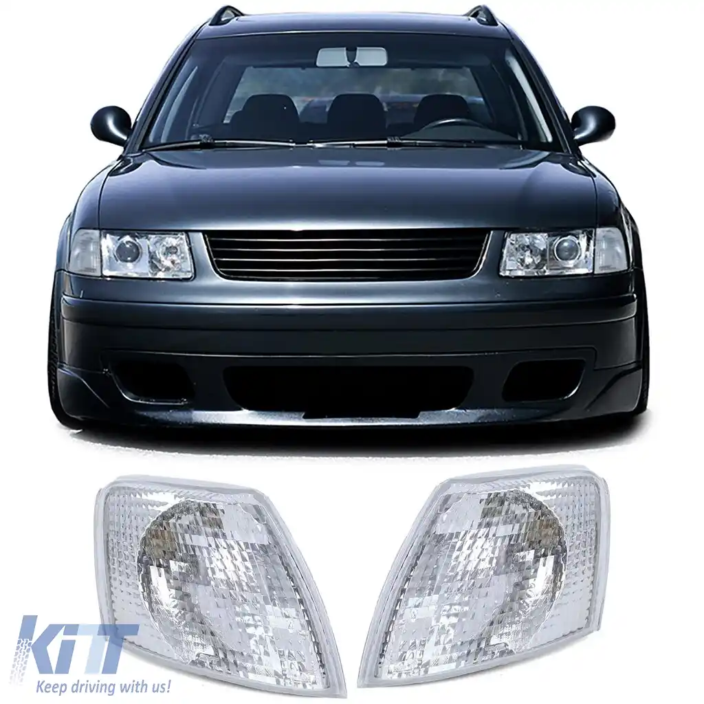 Indicator alb pereche stânga dreapta potrivit pentru VW Passat 3B sedan estate 96-00