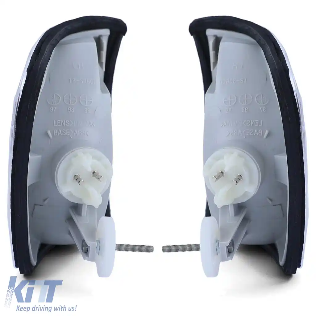 Indicator alb pereche stânga dreapta potrivit pentru Mercedes S-Class W126 79-91-image-6195831