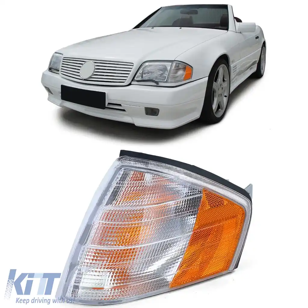 Indicator alb stâng potrivit pentru Mercedes SL R129 89-93