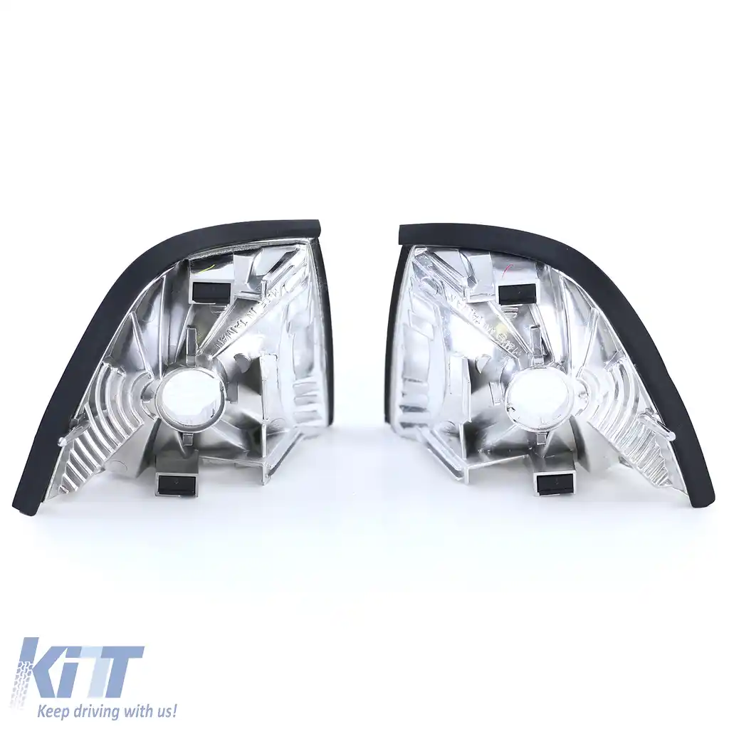 Indicator alb transparent potrivit pentru BMW 3 SERIE E36 Sedan Touring Compact 90-99-image-6191068