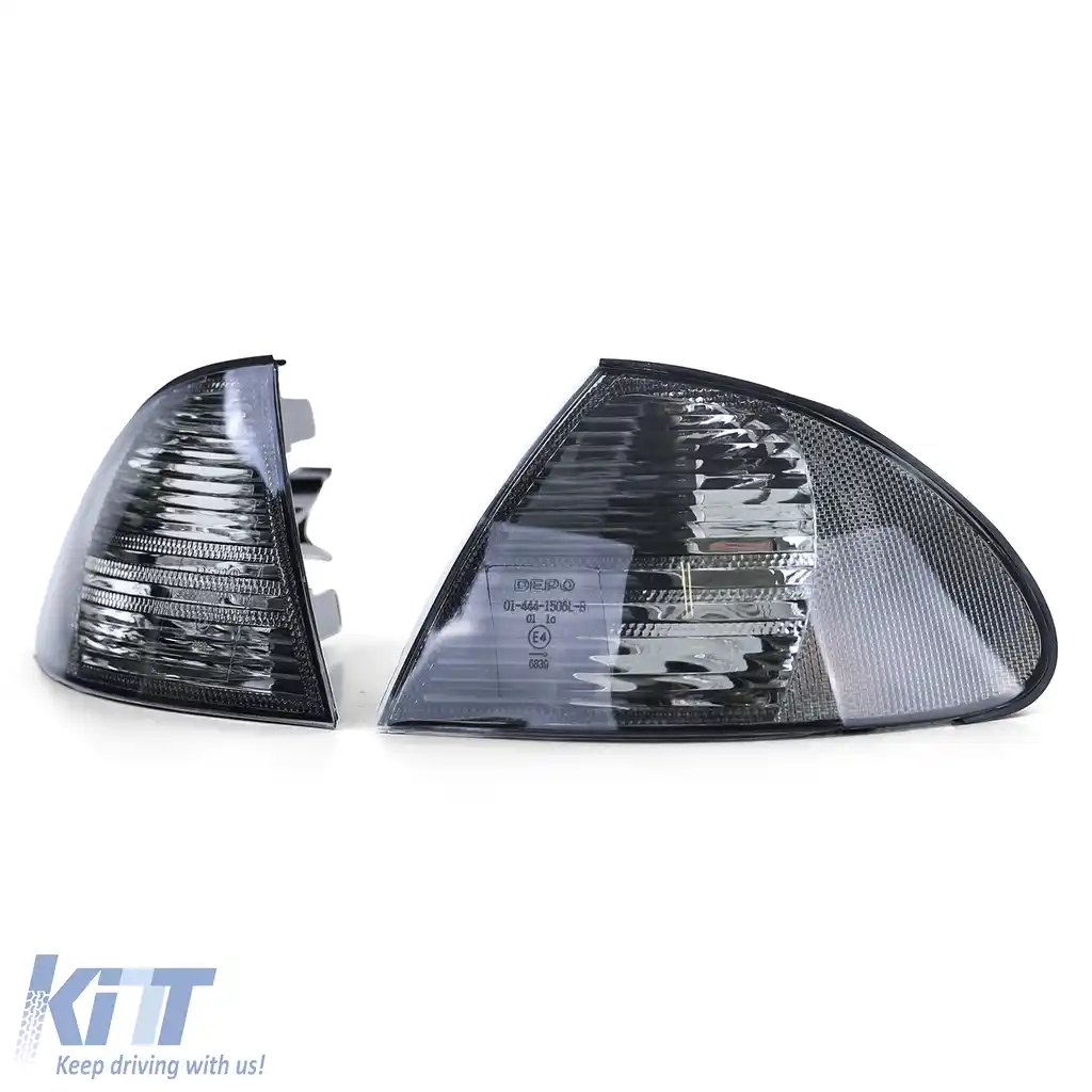 Indicator cristal negru potrivit pentru BMW Seria 3 E46 Sedan Touring 98-01-image-6195177
