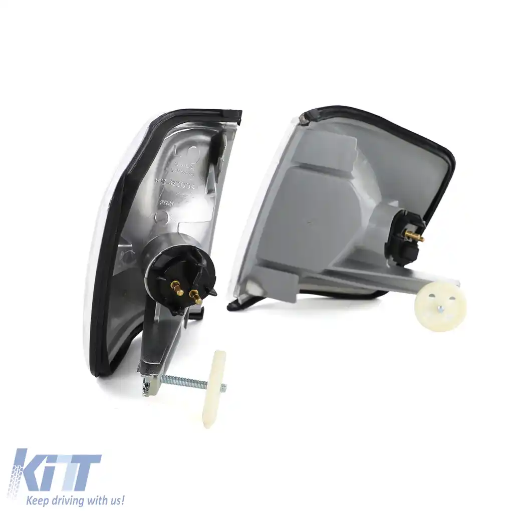 Indicator de sticlă clară cromat pentru Mercedes 190 W201 82-93-image-6196778