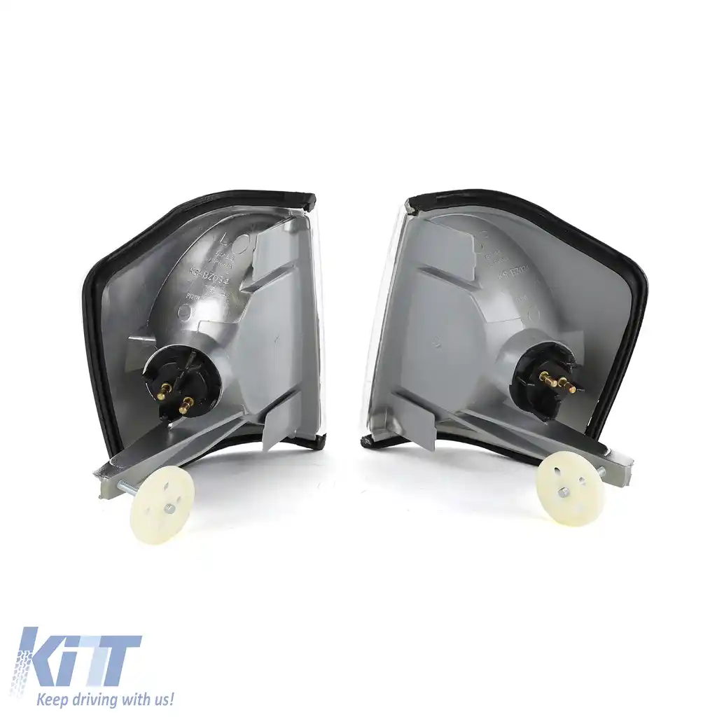 Indicator de sticlă clară cromat pentru Mercedes 190 W201 82-93-image-6196779