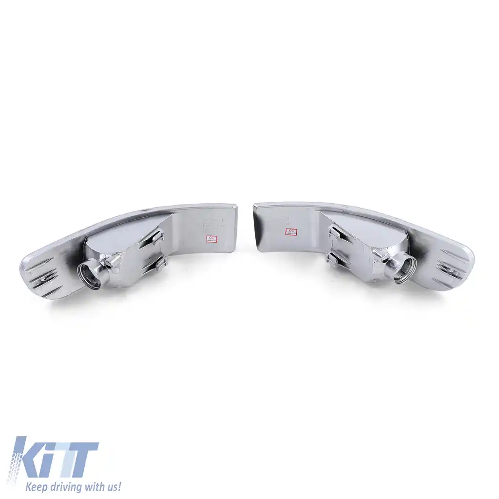 Indicator frontal transparent alb pereche potrivit pentru Porsche 911 993 93-97-image-6194526