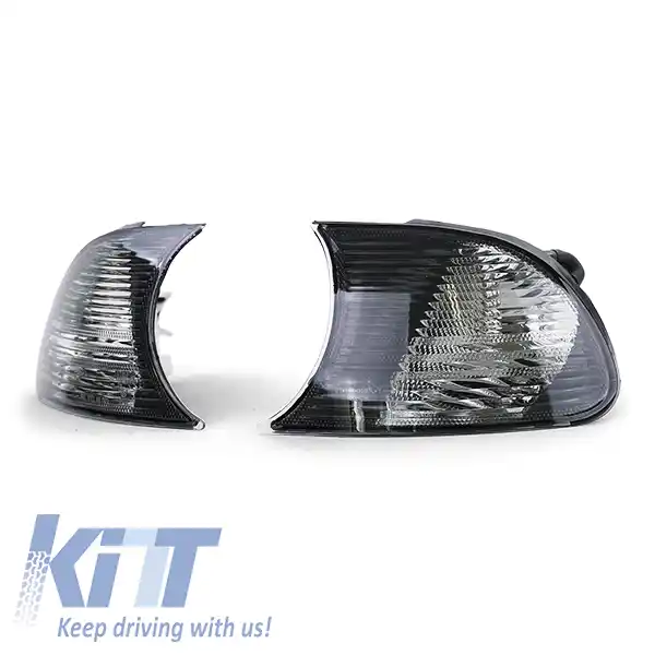 Indicator Fum Negru Crystal Look potrivit pentru 3 Series BMW E46 Coupe Convertible 99-01-image-6200914