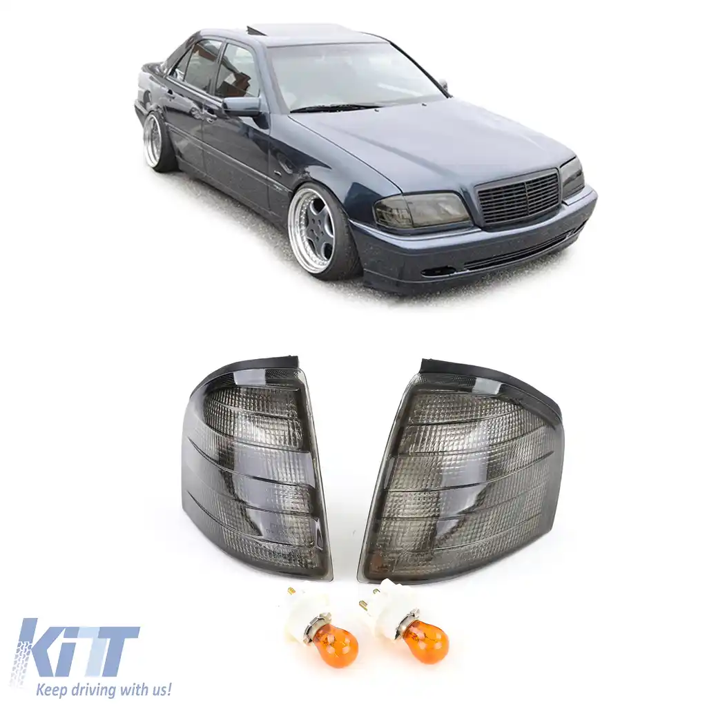 Indicator fum negru potrivit pentru Mercedes C-Class W202 93-00