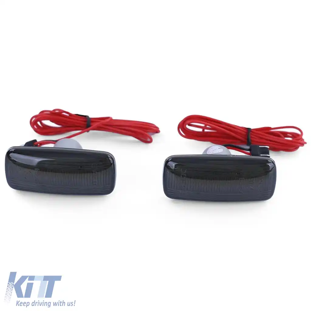 Indicator lateral cu LED, negru, potrivit pentru Jeep Patriot Compass 07-17 Commander-image-6201002