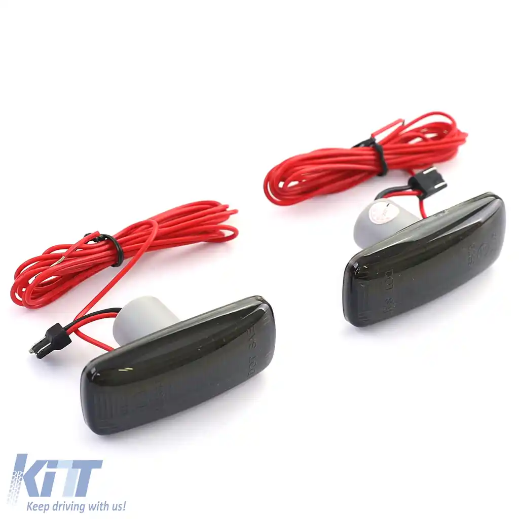 Indicator lateral cu LED, negru, potrivit pentru Jeep Patriot Compass 07-17 Commander-image-6201003