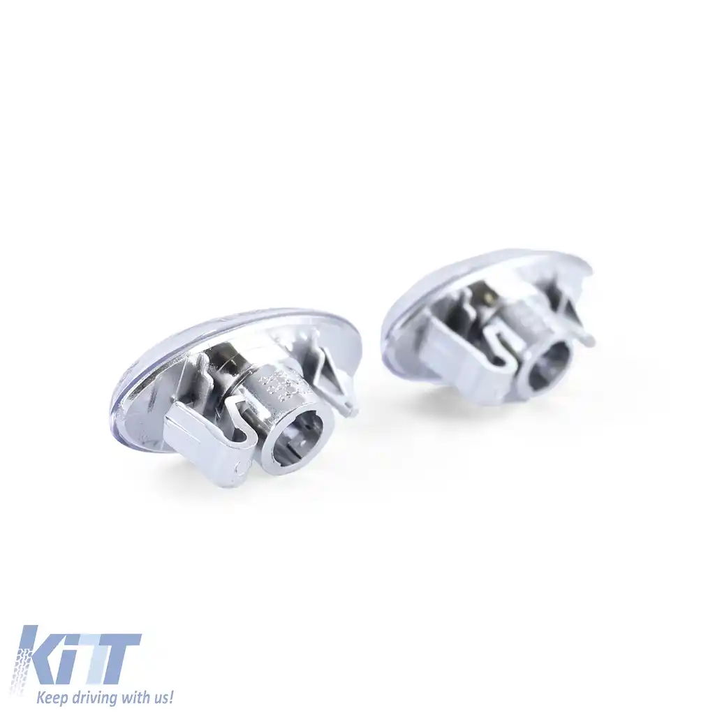 Indicator lateral din sticlă clară cu crom, potrivit pentru Peugeot 107 206 SW CC 307 407 607 și Toyota Aygo-image-6209507