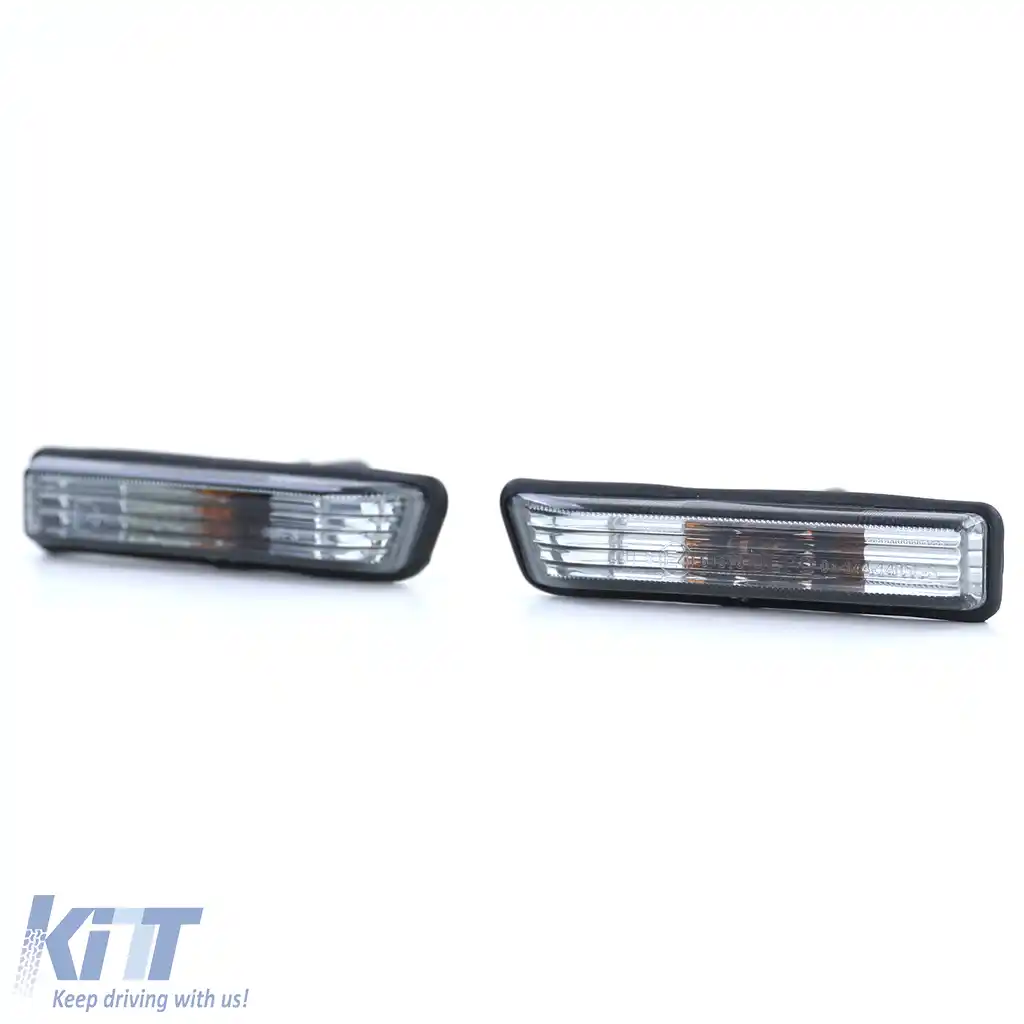 Indicator lateral din sticlă clară cu fum negru, cristal, potrivit pentru BMW Seria 3 E36 X5 E53-image-6209476
