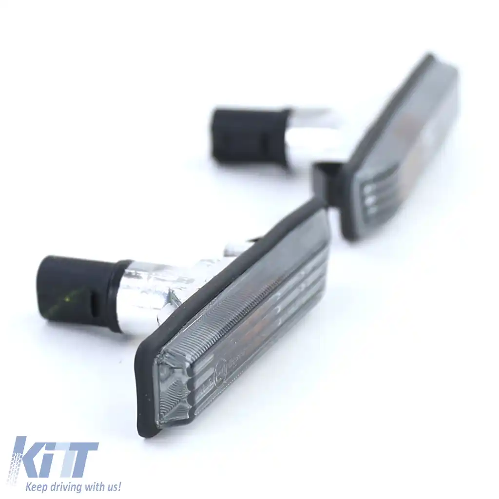 Indicator lateral din sticlă clară cu fum negru, cristal, potrivit pentru BMW Seria 3 E36 X5 E53-image-6209477