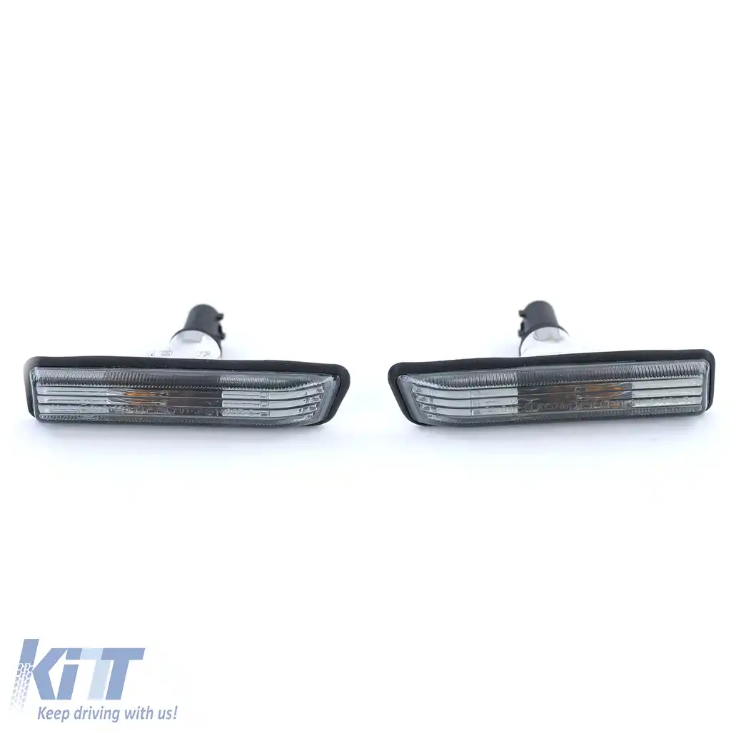 Indicator lateral din sticlă clară cu fum negru, cristal, potrivit pentru BMW Seria 3 E36 X5 E53-image-6209478
