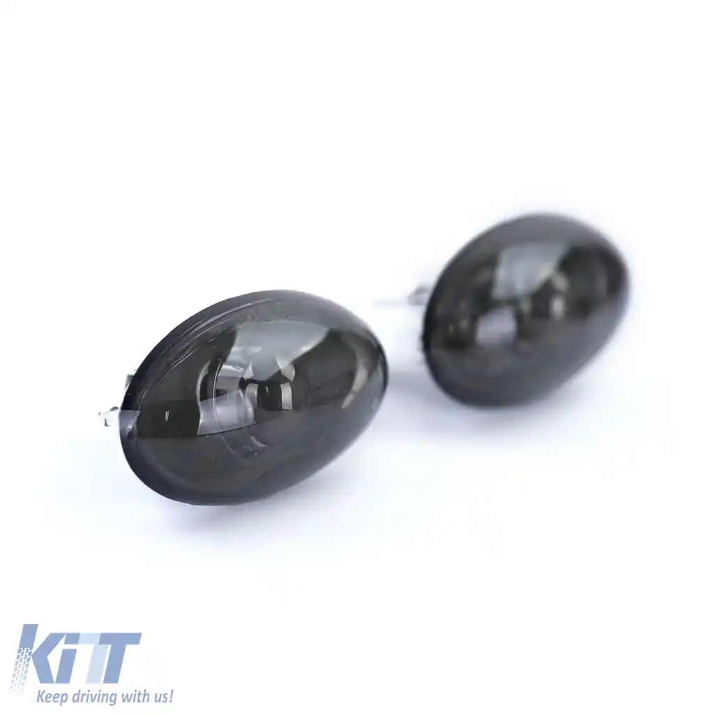 Indicator lateral din sticlă clară cu fum negru, potrivit pentru Peugeot 107 206 SW CC 307 407 607-image-6209873