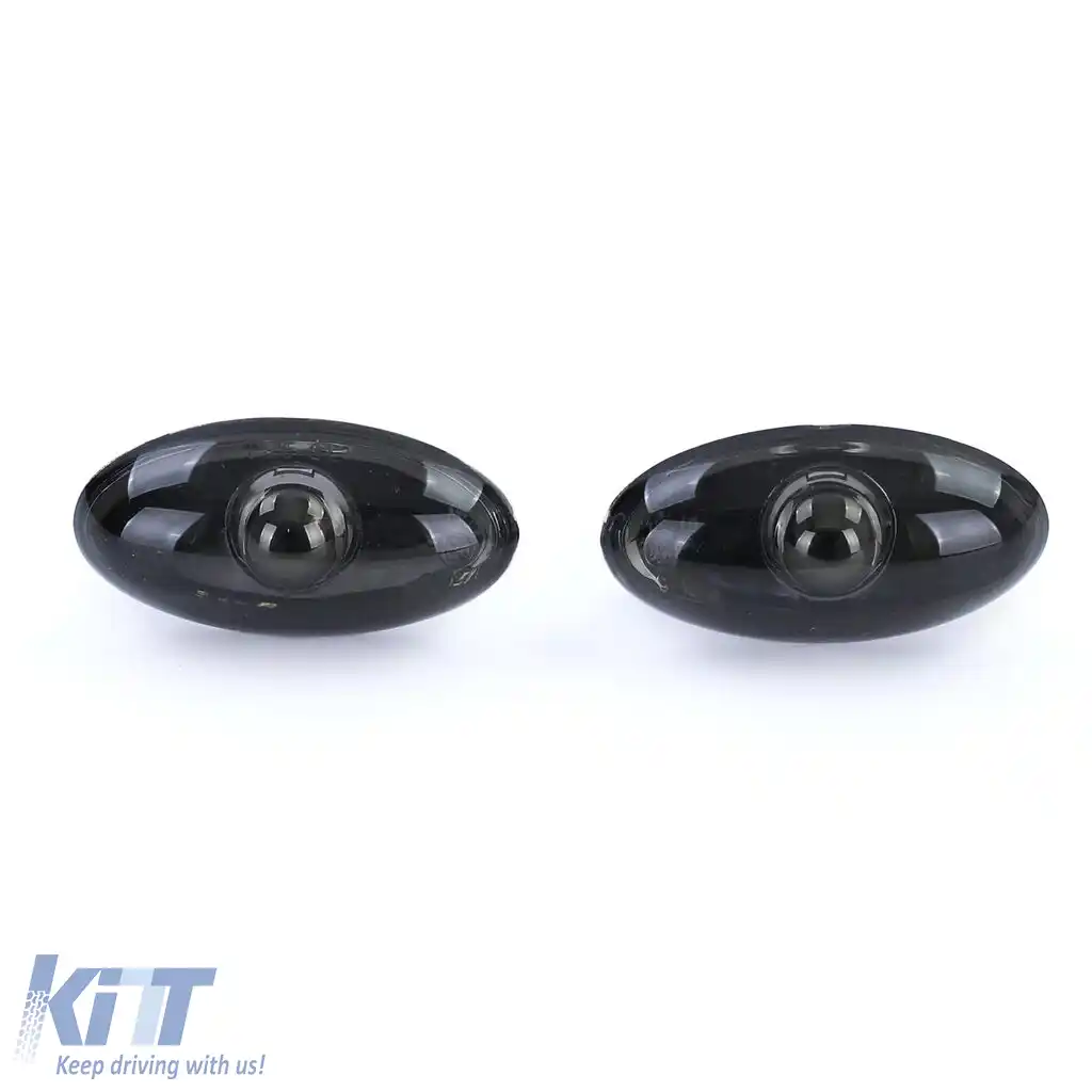 Indicator lateral din sticlă clară cu fum negru, potrivit pentru Peugeot 107 206 SW CC 307 407 607-image-6209874