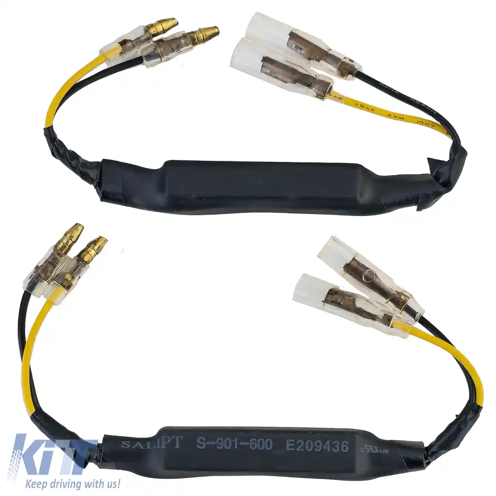 Indicator LED pentru motocicletă, pereche de rezistori 15 Ohm / 12-21 WATT