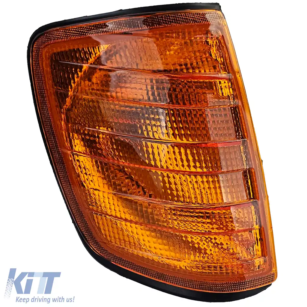 Indicator portocalie dreapta potrivit pentru Mercedes W124 Sedan C124 Coupe S124 Estate 85-93-image-6198639