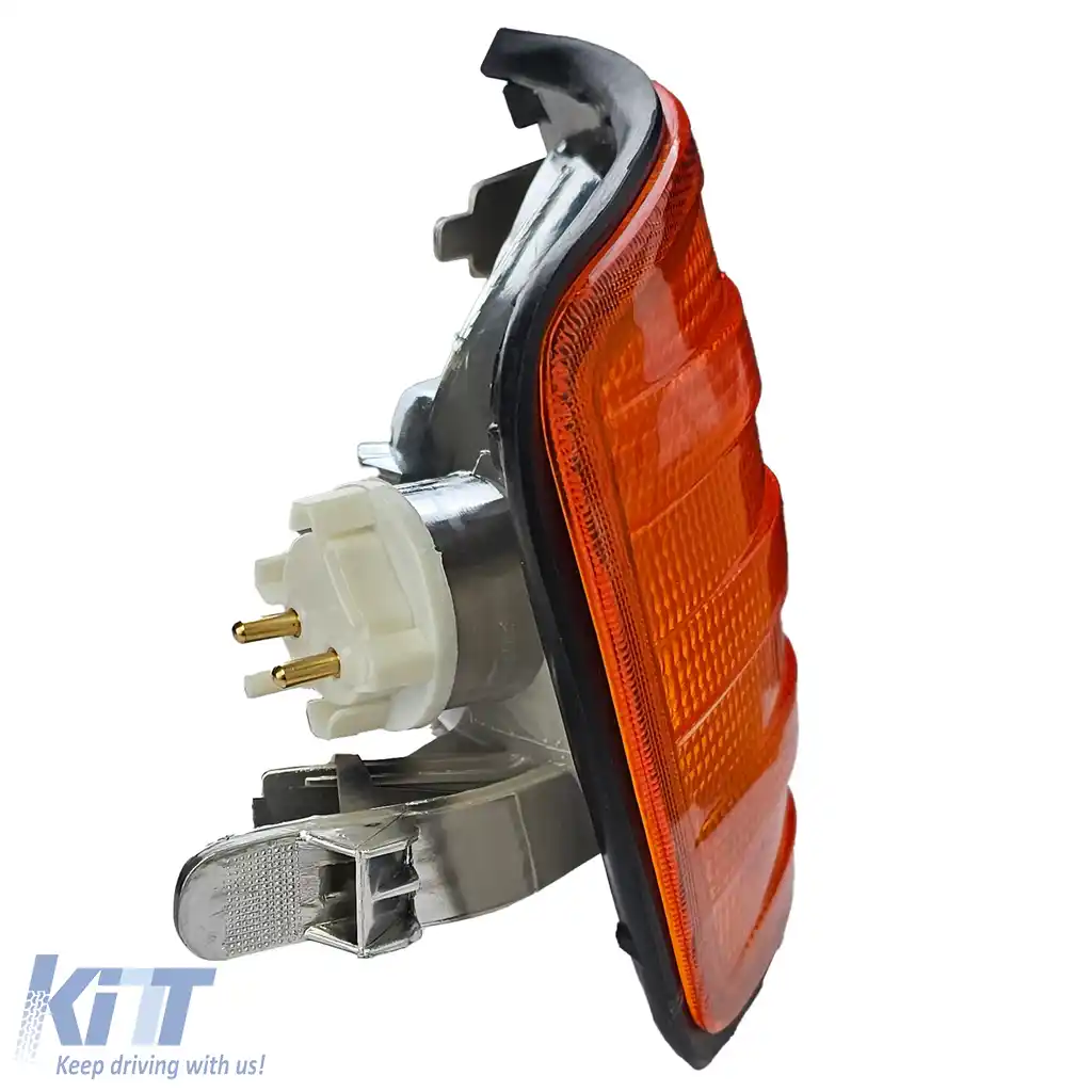 Indicator portocalie dreapta potrivit pentru Mercedes W124 Sedan C124 Coupe S124 Estate 85-93-image-6198640
