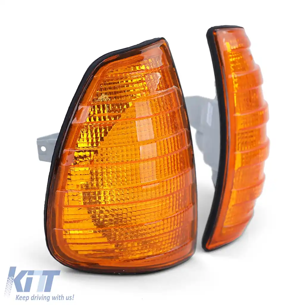 Indicator portocalie dreapta stânga pereche pentru Mercedes 123 W123 C123 S123 76-84-image-6194884