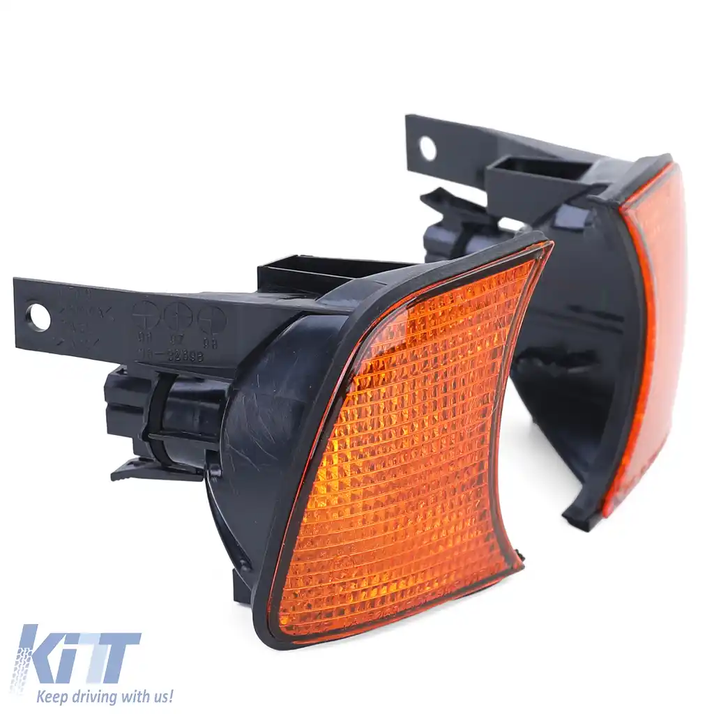 Indicator portocalie pereche dreapta stanga potrivit pentru BMW Seria 5 E34 87-97-image-6195821