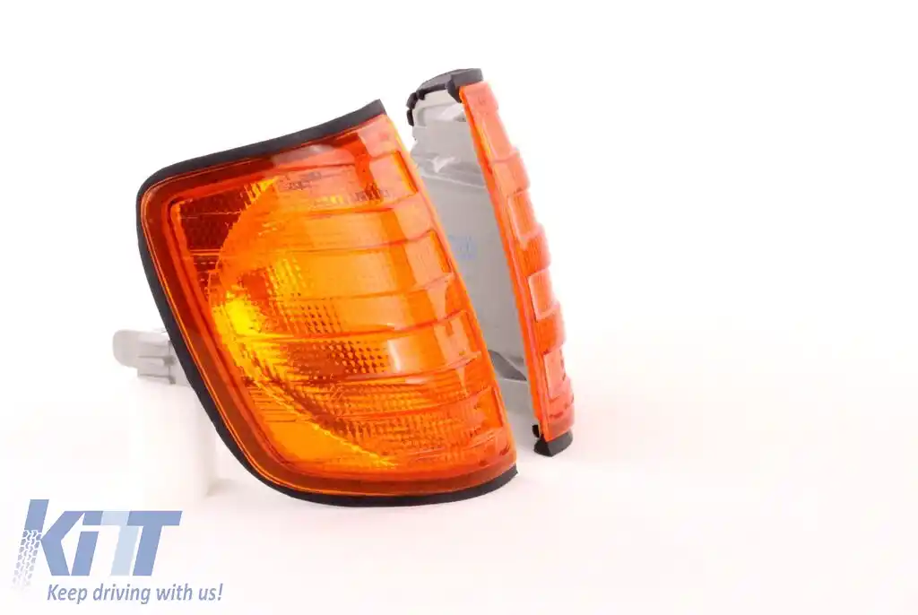 Indicator portocalie pereche potrivit pentru Mercedes W124 sedan C124 coupe S124 estate 85-93-image-6193817