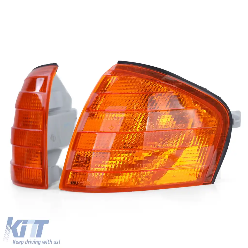 Indicator portocalie pereche stânga dreapta, potrivit pentru Mercedes C-Class W202 S202 93-01-image-6191025