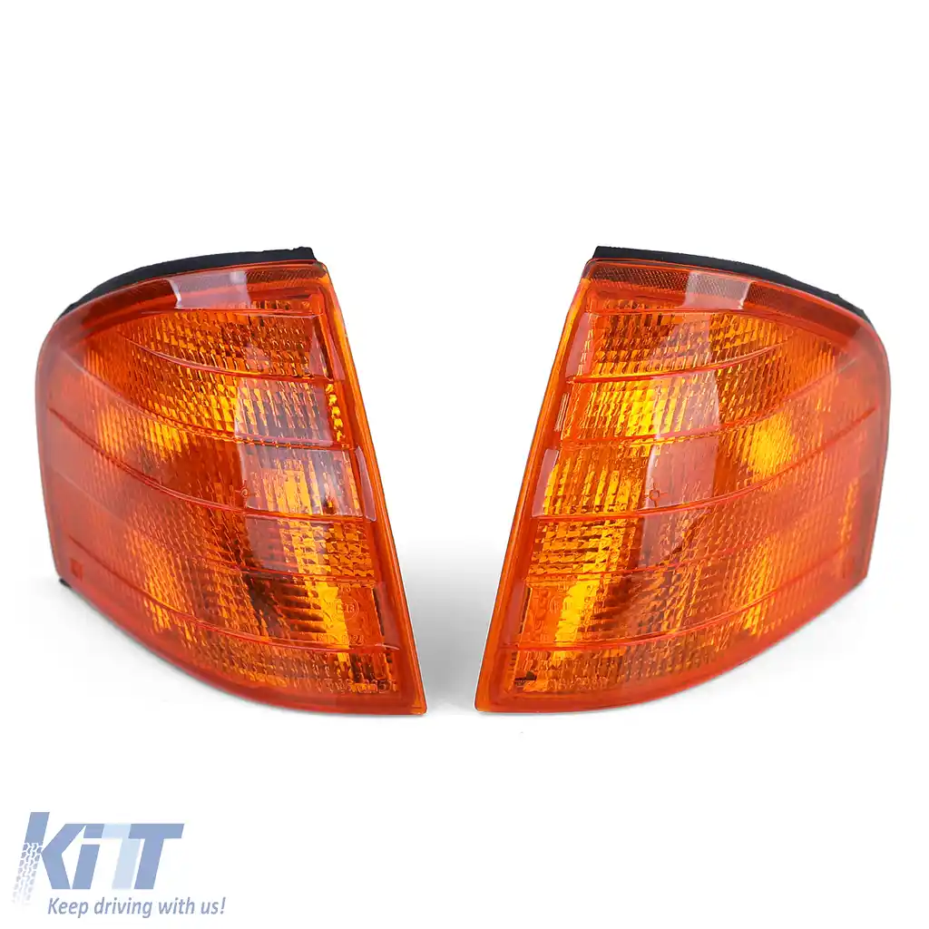 Indicator portocalie pereche stânga dreapta, potrivit pentru Mercedes C-Class W202 S202 93-01-image-6191027