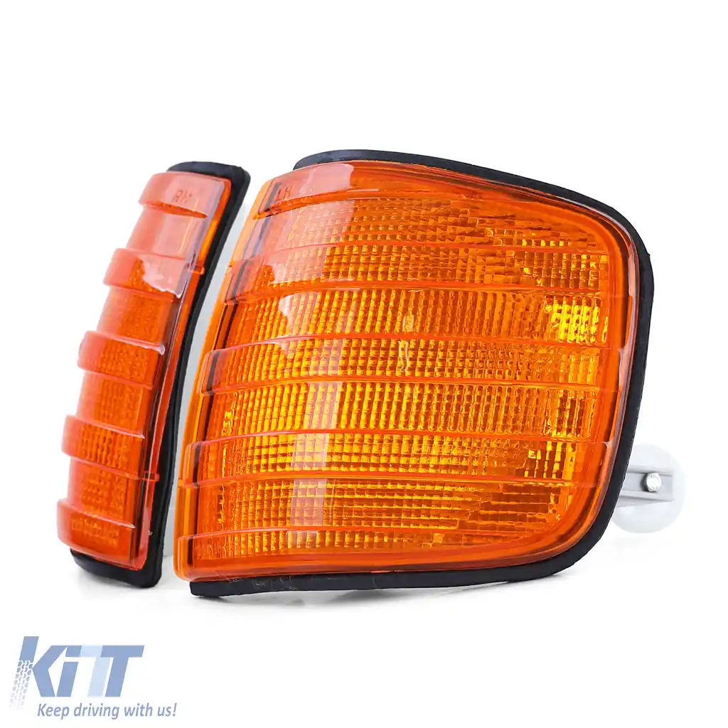 Indicator portocalie pereche stânga dreapta potrivit pentru Mercedes S-Class W126 79-91-image-6197463