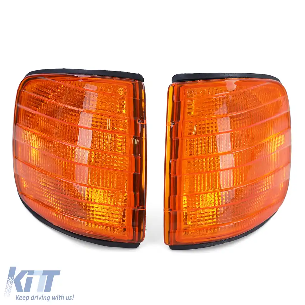 Indicator portocalie pereche stânga dreapta potrivit pentru Mercedes S-Class W126 79-91-image-6197465