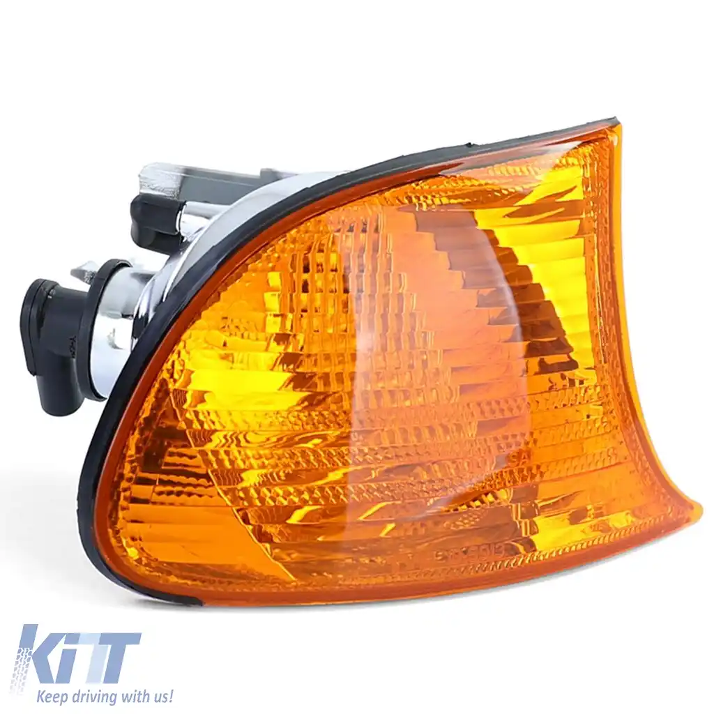 Indicator portocalie pereche stânga dreapta potrivit pentru BMW Seria 3 Coupe Cabrio E46 99-01-image-6197481