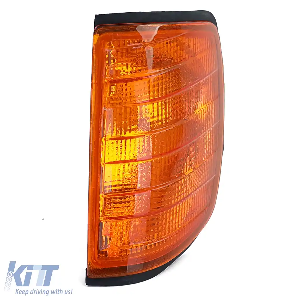 Indicator portocalie stânga potrivit pentru Mercedes W124 Sedan C124 Coupe S124 Estate 85-93-image-6201138