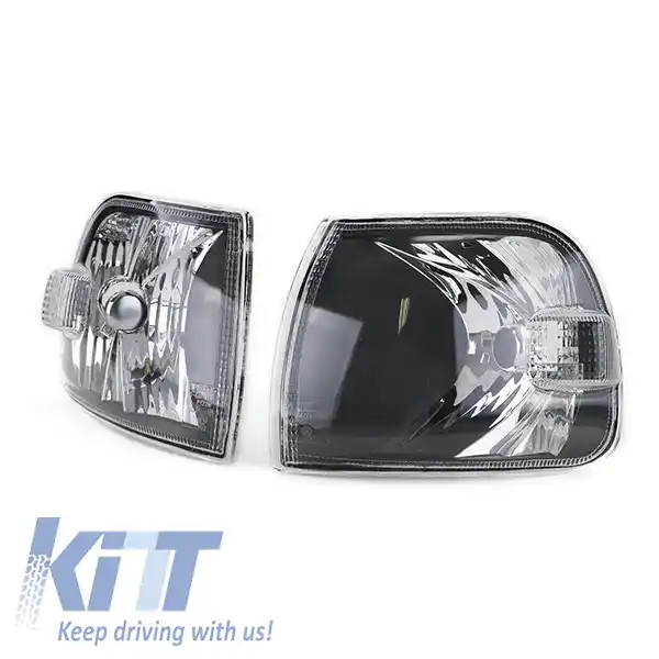 Indicator transparent negru pentru VW Bus T4 Multivan Caravelle din 96-image-6192183