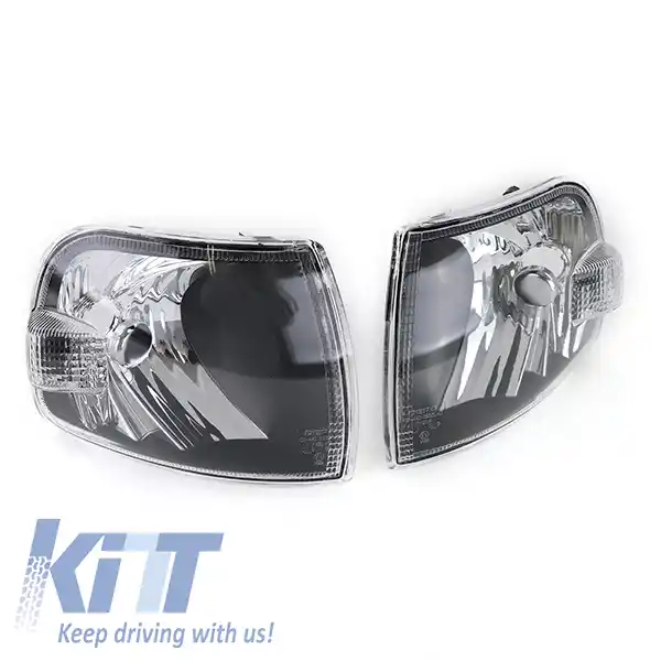 Indicator transparent negru pentru VW Bus T4 Multivan Caravelle din 96-image-6192185