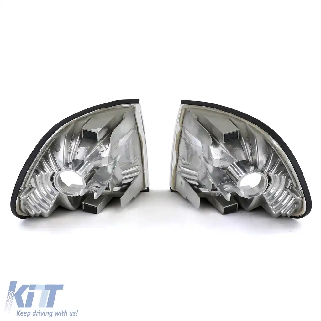 Indicatori albi dreapta + stânga potriviți pentru BMW Seria 7 E38 94-98-image-6194532