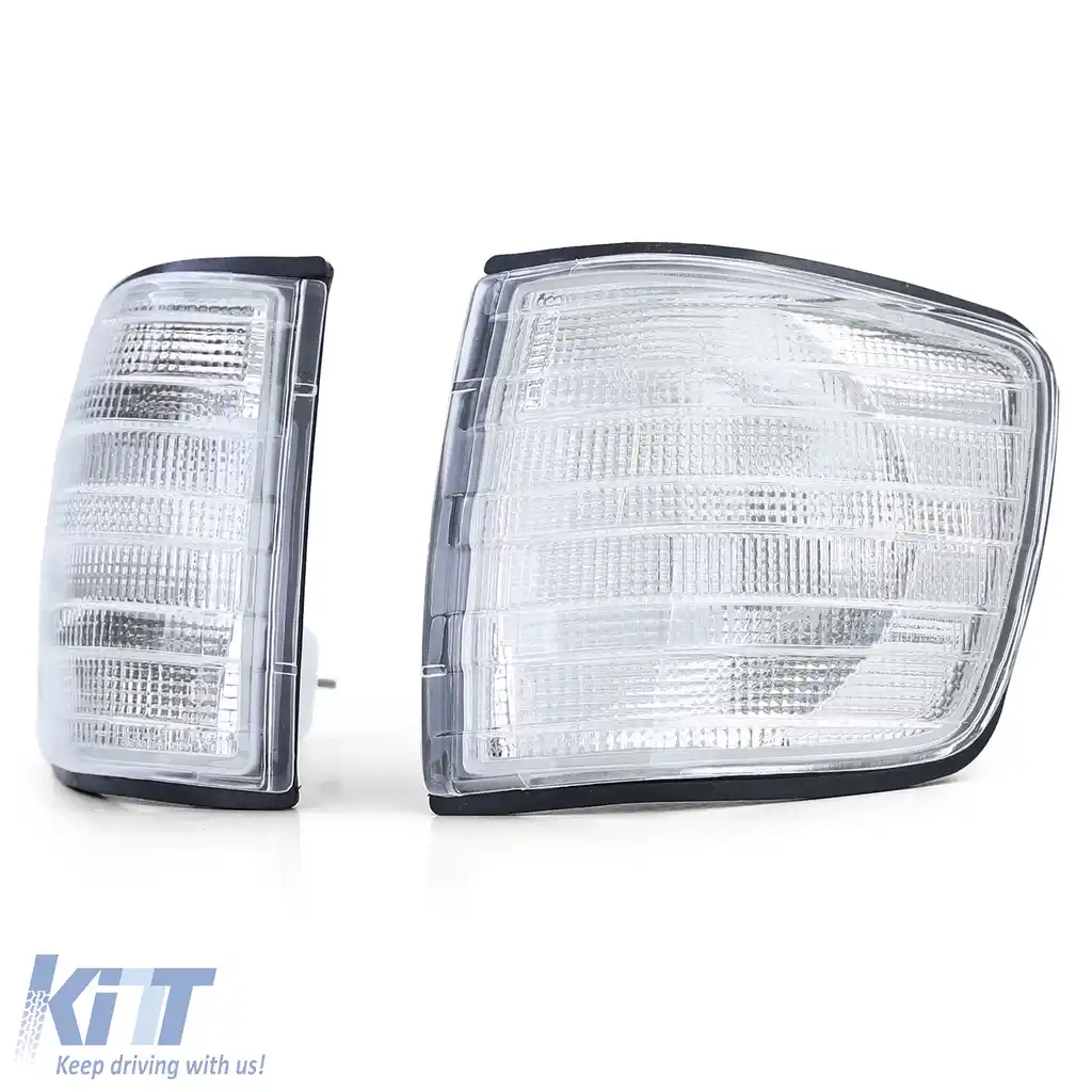 Indicatori albi potriviți pentru Mercedes W126 Coupe SEC 80-91-image-6191445
