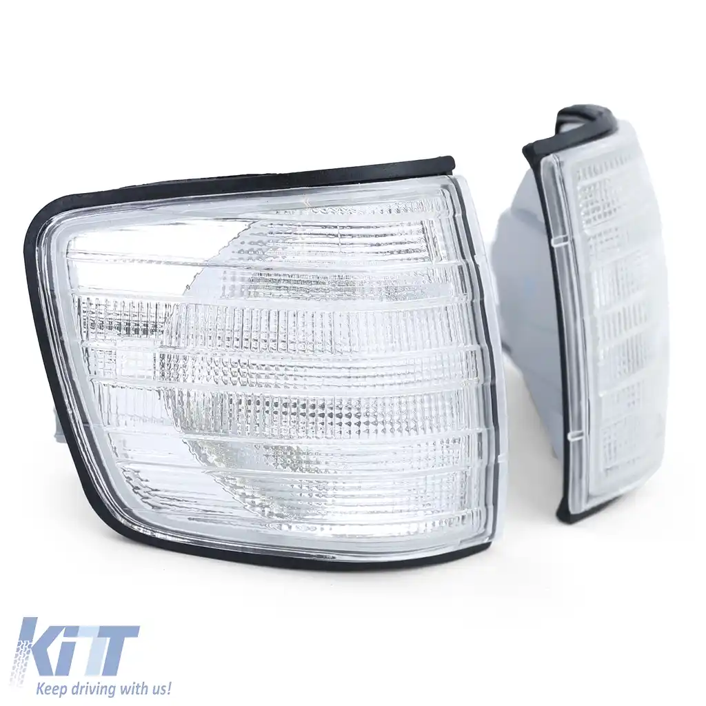 Indicatori albi potriviți pentru Mercedes W126 Coupe SEC 80-91-image-6191446