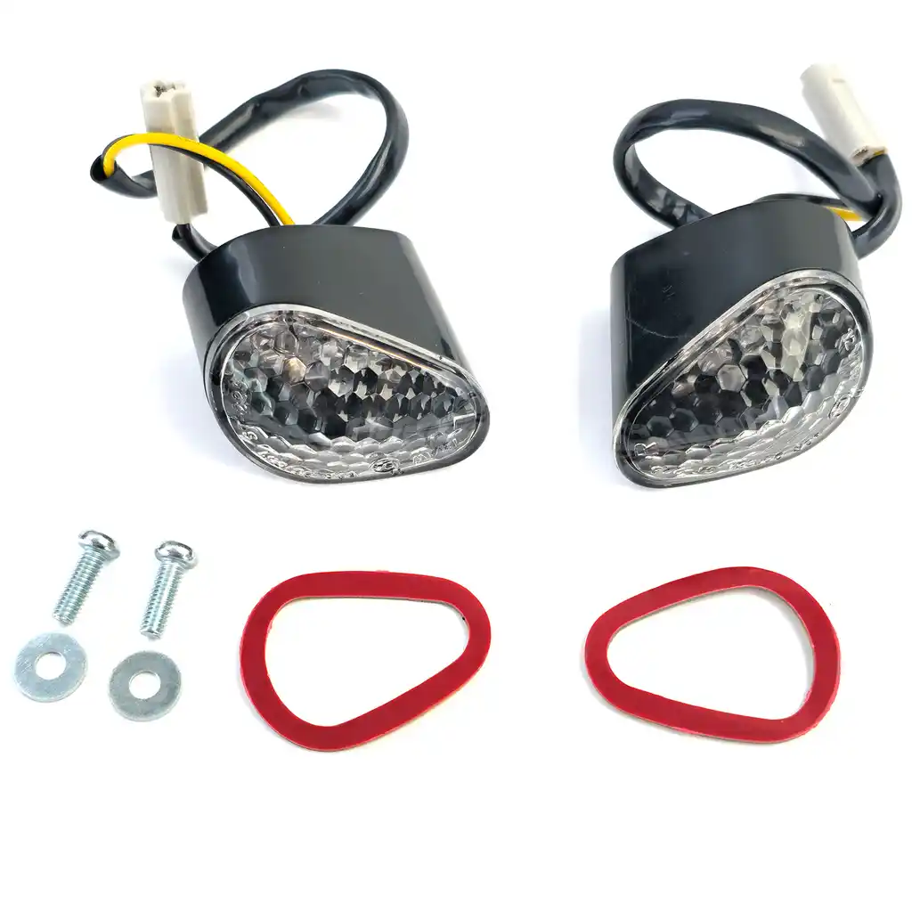 Indicatori cu lentilă clară LED pentru carenaj Yamaha R1 2008-2009